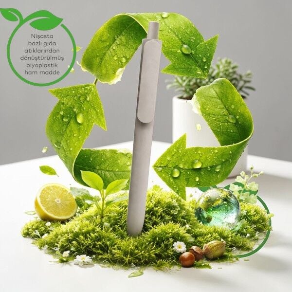 İlpen 15'li Geri Dönüştürülmüş ve Bioplastik Tükenmez Kalem