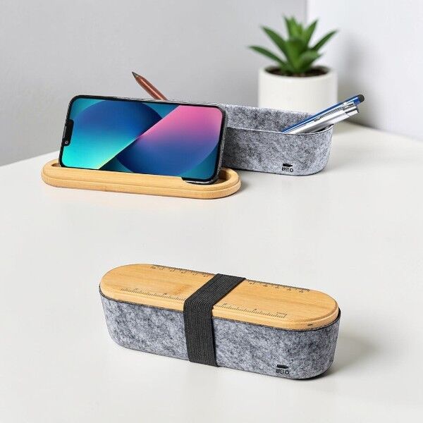 İlpen Bambu & Rpet Kalem Kutusu