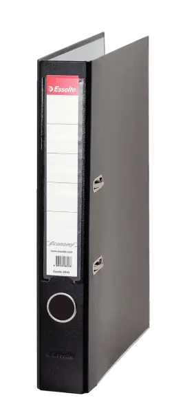 Esselte 9945 Ekonomik Klasör - Dar (40mm) Siyah