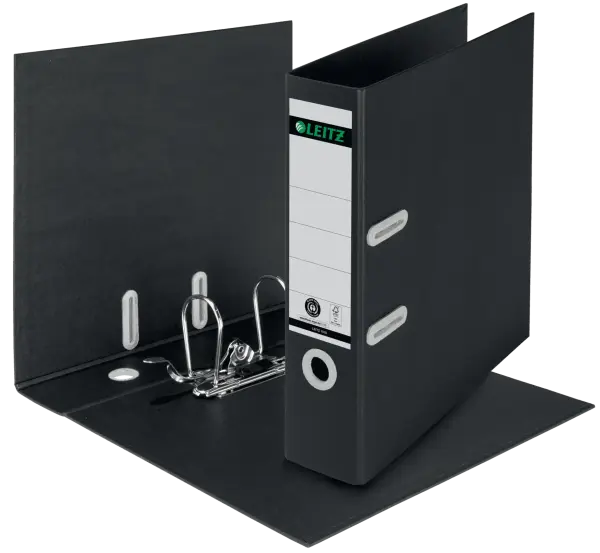 Leitz Recycle Klasör 180° A4 80mm Siyah (10190095)