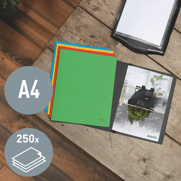 Leitz Recycle Döküman Dosya A4 Kırmızı (39040025)