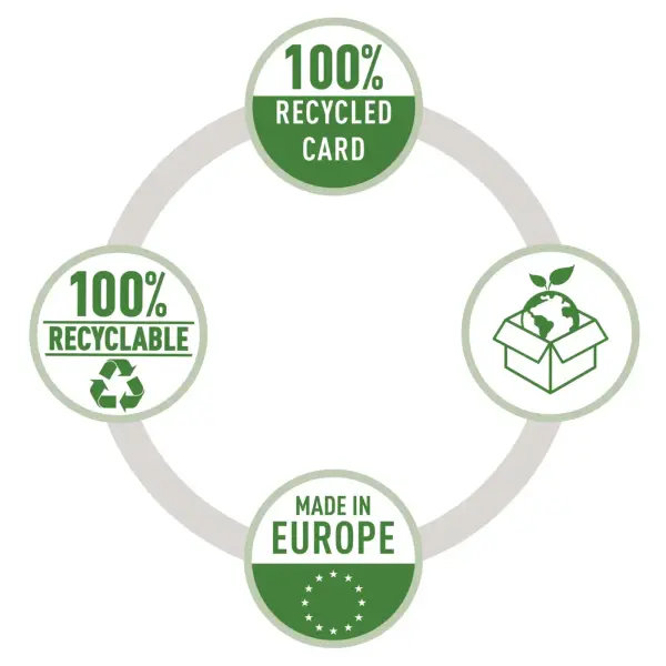 Leitz Recycle Doküman Dosya A4 Kırmızı (39040025)