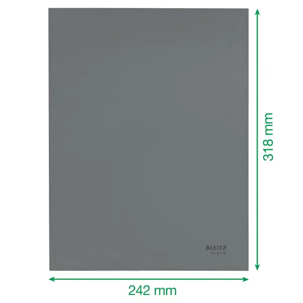 Leitz Recycle İnce Dosya A4 Kırmızı (39060025)