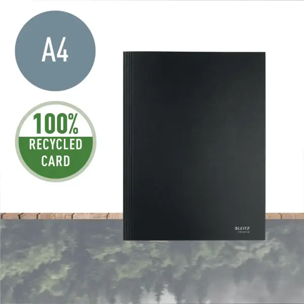 Leitz Recycle İnce Dosya A4 Siyah (39060095)