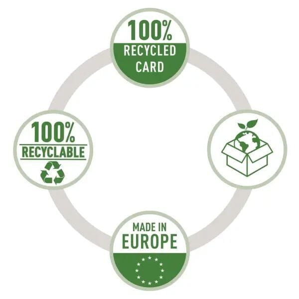Leitz Recycle İnce Dosya A4 Siyah (39060095)