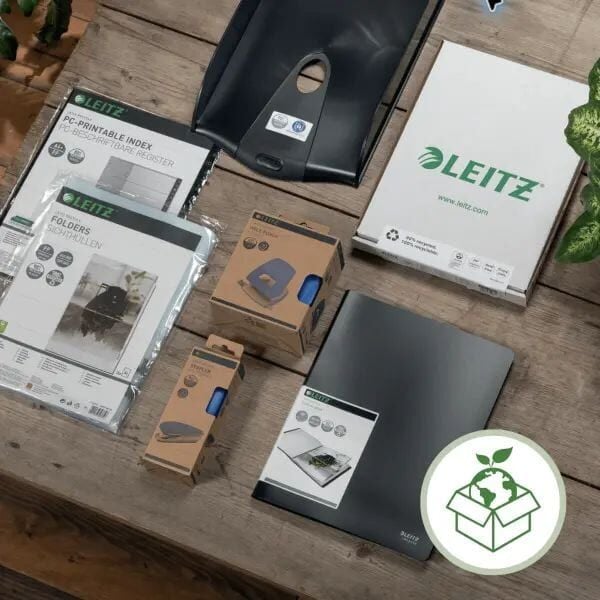 Leitz Recycle İnce Dosya A4 Siyah (39060095)