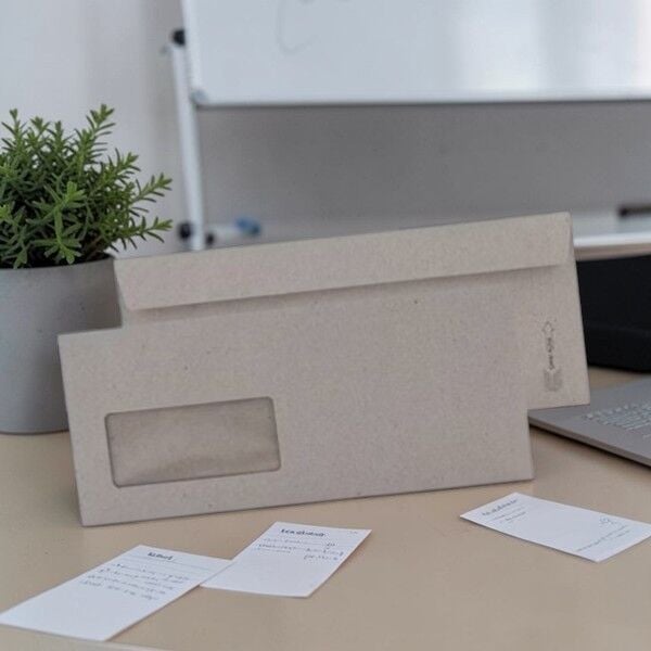 Oyal Pencereli Kraft Diplomat Zarf 50'li (10,5 x 24 cm)