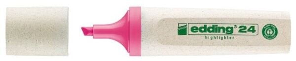 Edding Ecoline Fosforlu Kalem - Pembe