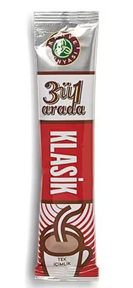Kahve Dünyası 3’ü 1 Arada Klasik Hazır Kahve 18 Gr* 8’li