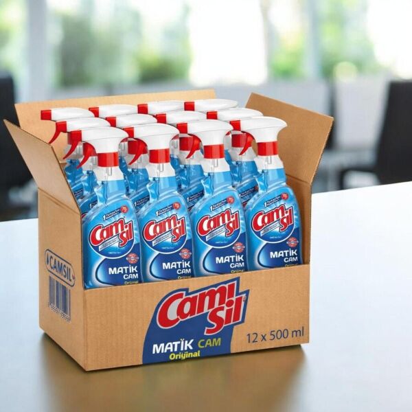 Camsil Matik 500 Ml Sprey 12'li Ekonomik Paket