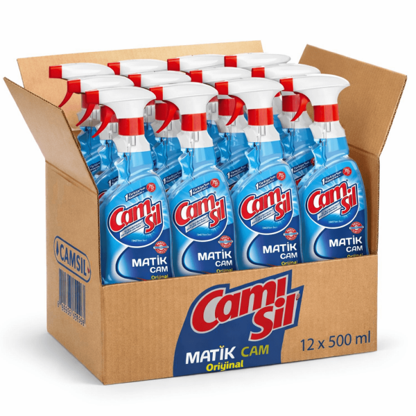 Camsil Matik 500 Ml Sprey 12'li Ekonomik Paket