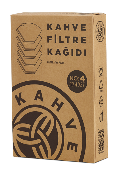 Kahve Dünyası Filtre Kahve Kağıdı 80'li No:4