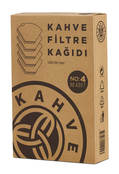 Kahve Dünyası Filtre Kahve Kağıdı 80'li No:4