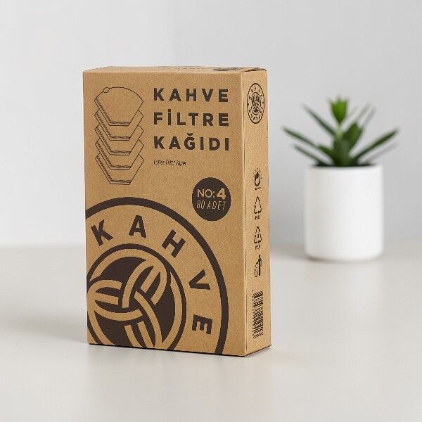 Kahve Dünyası Filtre Kahve Kağıdı 80'li No:4