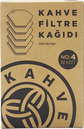 Kahve Dünyası Filtre Kahve Kağıdı 80'li No:4