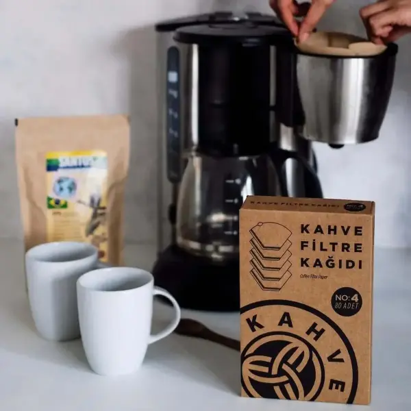 Kahve Dünyası Filtre Kahve Kağıdı 80'li No:4
