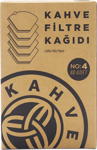 Kahve Dünyası Filtre Kahve Kağıdı 80'li No:4