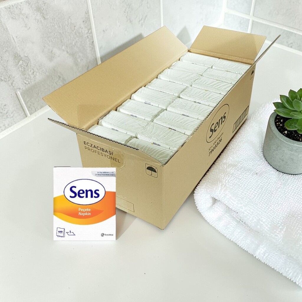 Sens 100'lü Peçete 32'li Ekonomik Paket