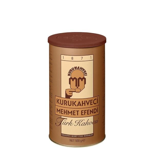Kurukahveci Mehmet Efendi 500 Gr Teneke Kutu Türk Kahvesi