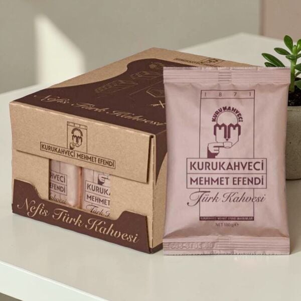 Kurukahveci Mehmet Efendi Türk Kahvesi 100 Gram 25'li