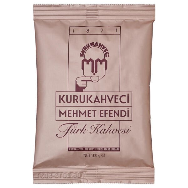 Kurukahveci Mehmet Efendi Türk Kahvesi 100 Gram 25'li