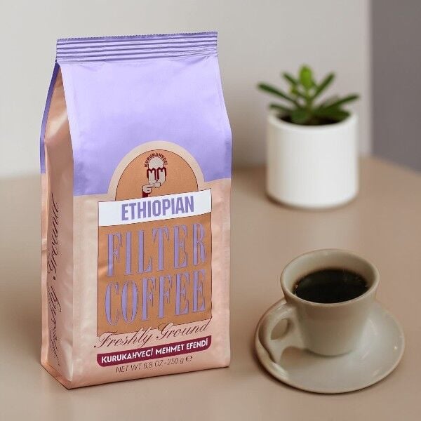 Kurukahveci Mehmet Efendi Ethiopian Filtre Kahve 250 Gram
