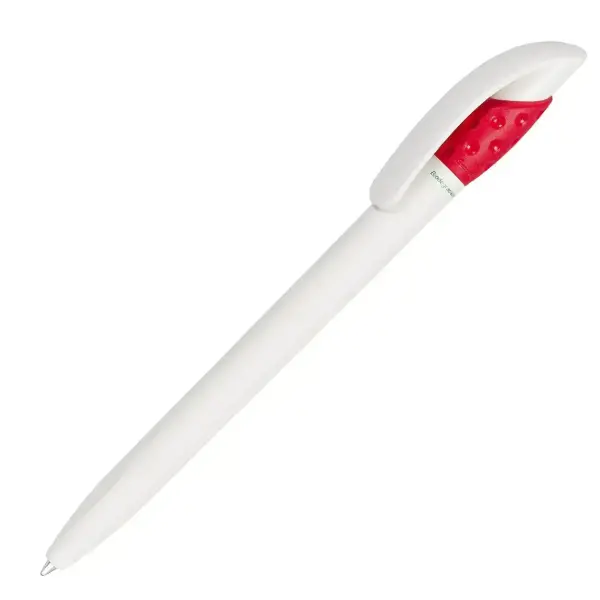 Lecce Pen Golff Red -  15'li Bio Bozunur Tükenmez Kalem L-415 Mb (Mavi Mürekkep)