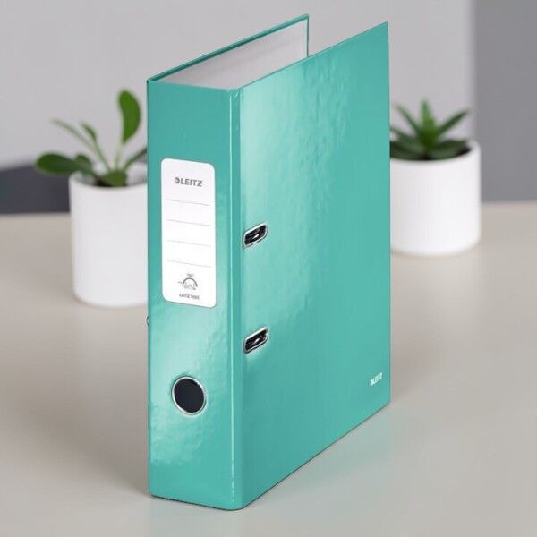 Leitz Wow Geniş Klasör Metalik Buz Mavi (1005-51)