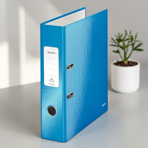 Leitz Wow Geniş Klasör Metalik Mavi (1005-36)