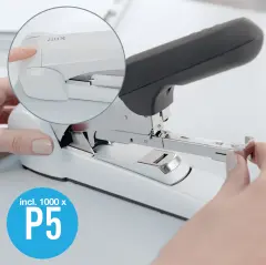 Leitz Ekstra Güçlü Zımba Makinesi Gri - 60 Sayfa