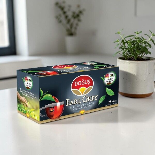 Doğuş Earl Grey Bardak Poşet Çay 2 gr 25'li