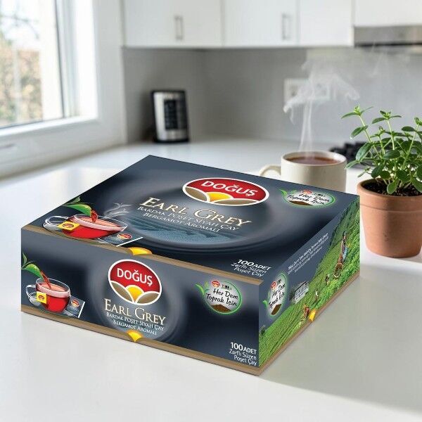 Doğuş Earl Grey Bardak Poşet Çay 2 gr 100'lü