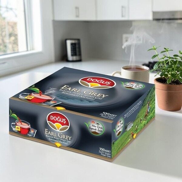 Doğuş Earl Grey Bardak Poşet Çay 2 gr 100'lü