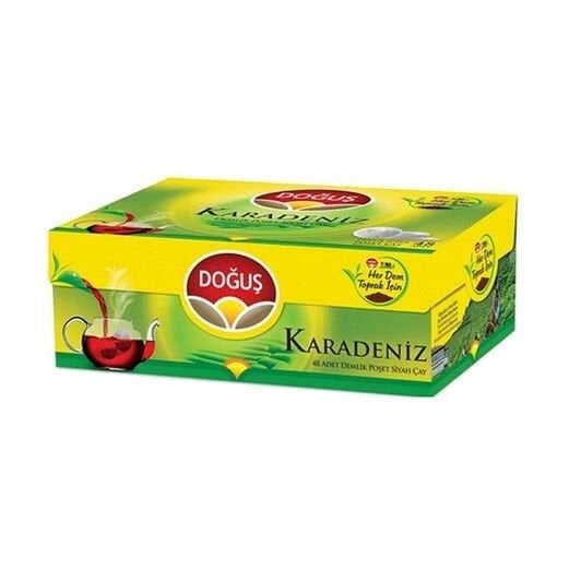 Doğuş Karadeniz Demlik Poşet Çay 3,2 gr 48'li Bergamot Aromalı