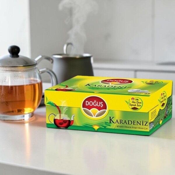 Doğuş Karadeniz Demlik Poşet Çay 3,2 gr 48'li Bergamot Aromalı