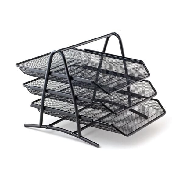 Bion Perfore Evrak Rafı 3'lü Siyah