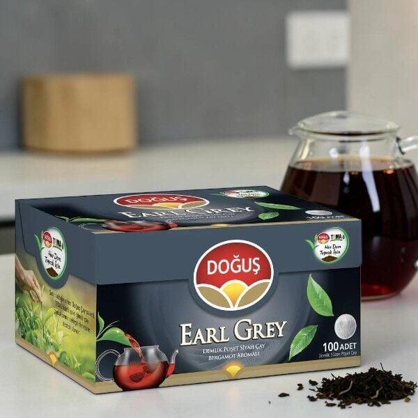 Doğuş Earl Grey Demlik Poşet Çay 3,2 gr 100'lü