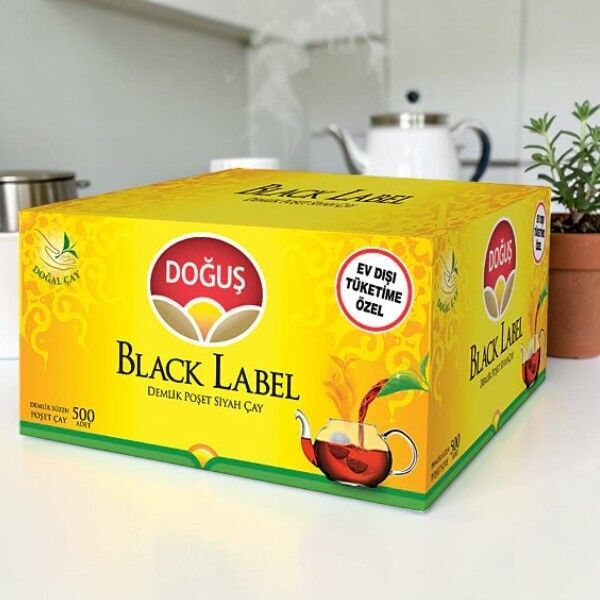 Doğuş Black Label Demlik Poşet Çay 3,2 gr 500'lü EDT