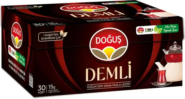 Doğuş Demli Demlik Poşet Çay 15 gr 30'lu