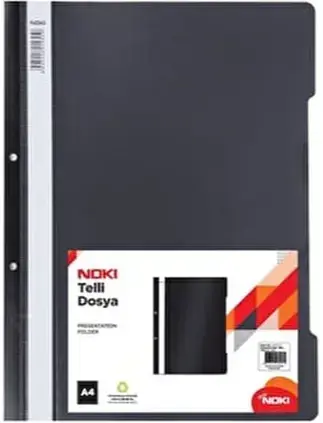 Noki Telli Dosya Eco 48288 - Siyah (50'li)