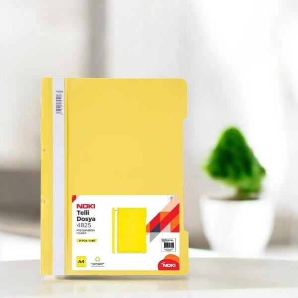 Noki Telli Dosya Eco 48288 - Sarı (50'li)