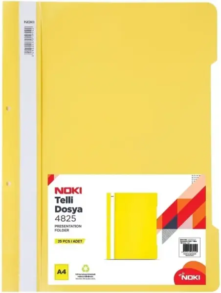 Noki Telli Dosya Eco 48288 - Sarı (50'li)