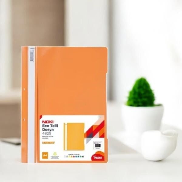 Noki Telli Dosya Eco 48288 - Turuncu (50'li)