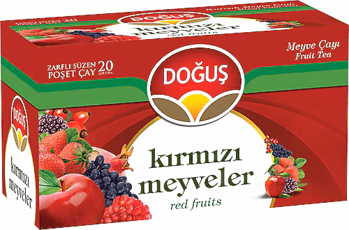 Doğuş Kırmızı Meyveler Bitki Çayı 1,8 gr 20'li