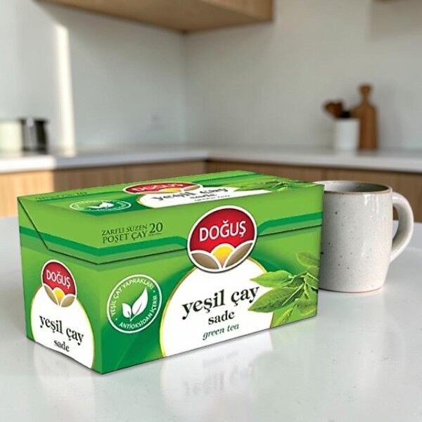 Doğuş Yeşilçay Bitki Çayı 1,75 gr 20'li