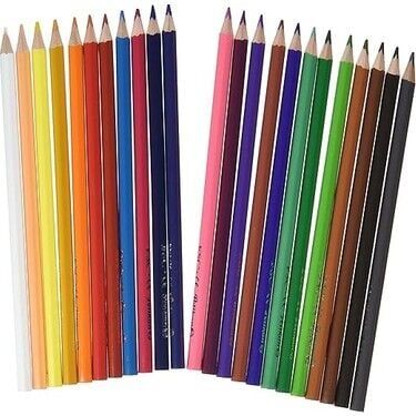 Pelikan 24'lü Kuru Boya Kalemi