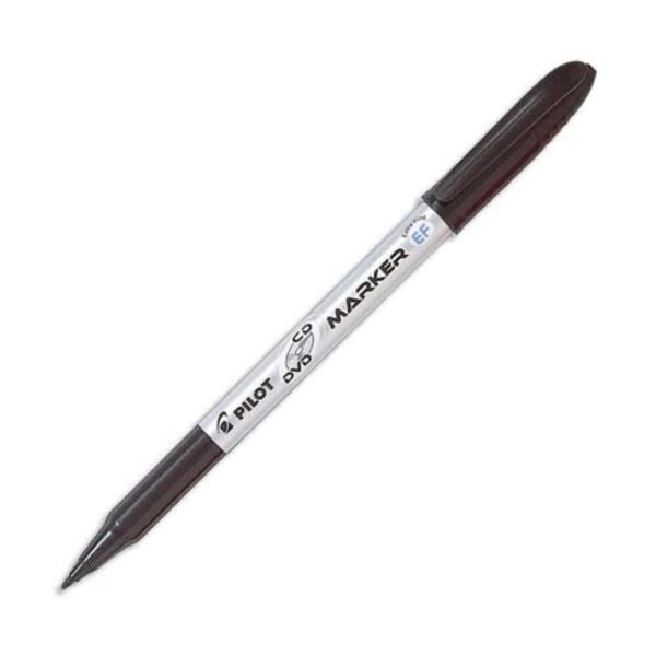 Pilot BeGreen CD-DVD Kalemi Siyah - Extra Fine Marker