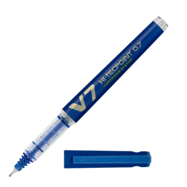 Roller Kalem Pilot V7 Kartuşlu Mavi Kit 10 Kalem + 30 Kartuş