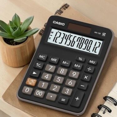 Casio Mx-12B Hesap Makinesi 12 Hane