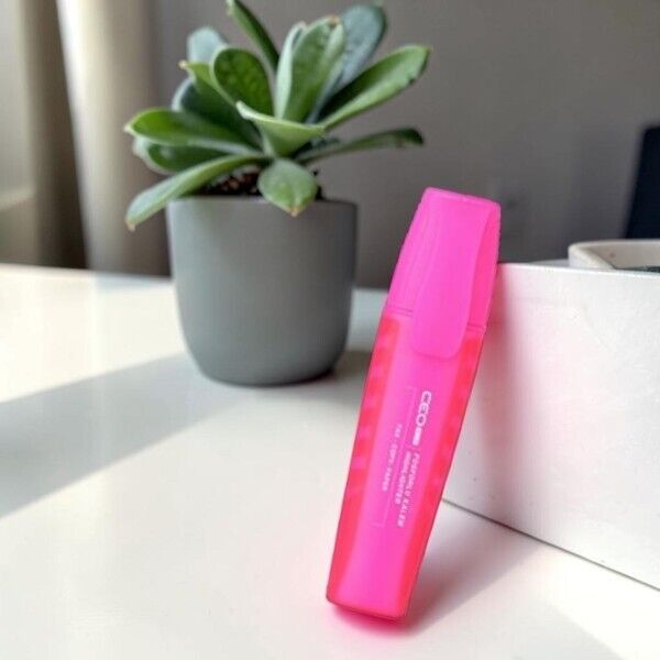 Ceoart Fosforlu Kalem Pembe